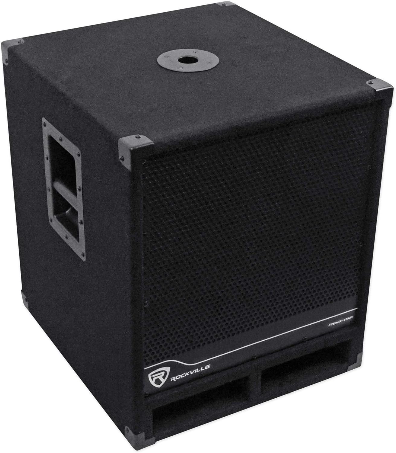 Rockville RBG15S 15" 1600W Active Powered PA Subwoofer with Steel Casters R81685