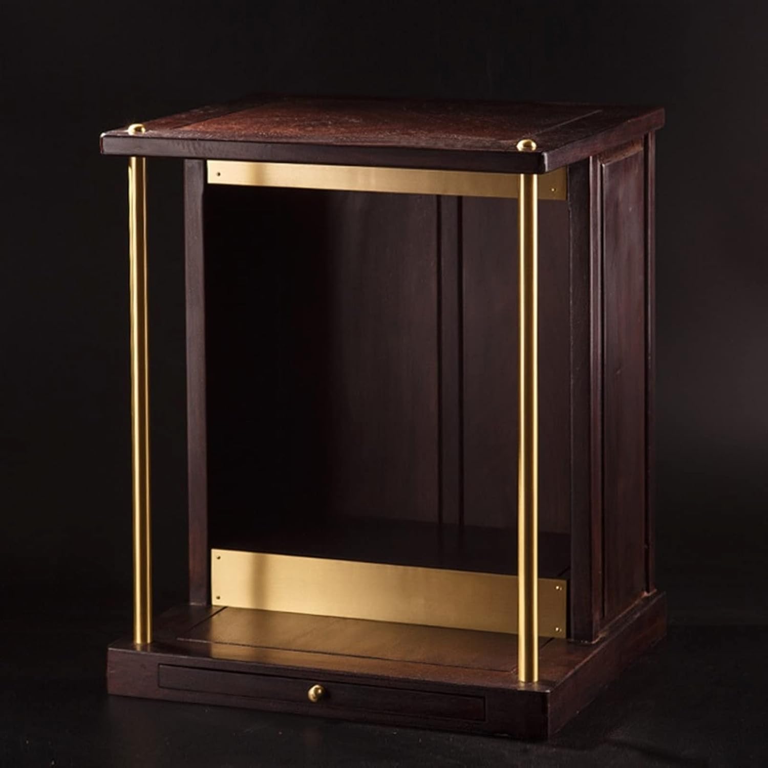 Rosewood Solid Wood Hanging Buddha Altar Shelf for Guanyin Shrine I240