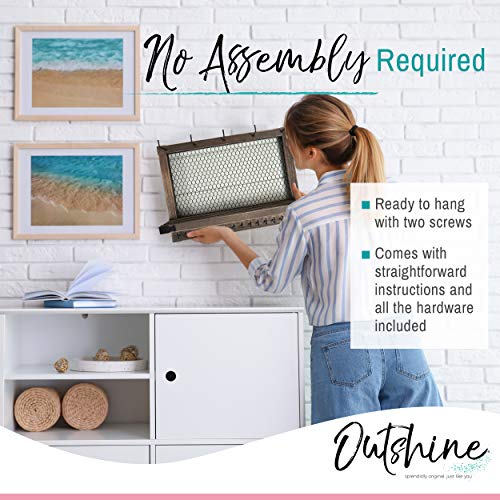 OUTSHINE Wall Hanging Jewelry Organizer K81212