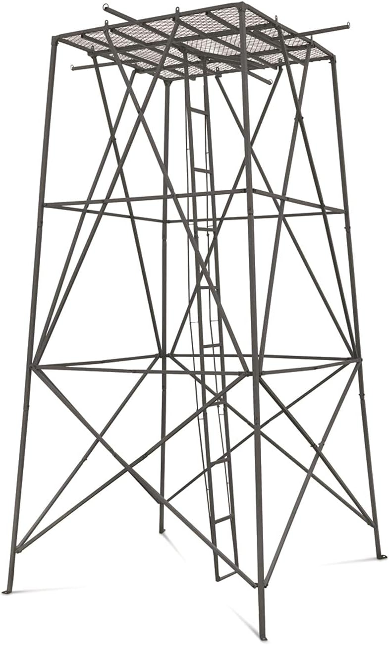 Guide Gear 10' Elevated Hunting Tower Platform Ladder Stand Q11102