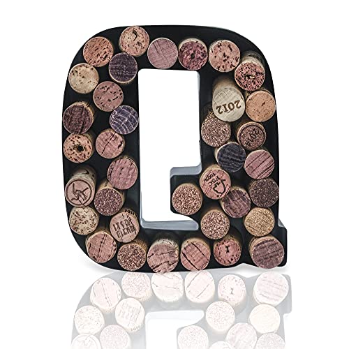 Metal Letter Wine Cork Keepsake Saver & Holder Monogram Kit (K, Small) Z951943