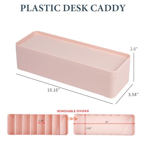 2 Pack Cord Organizer Box with Adjustable Compartments, Clear U374