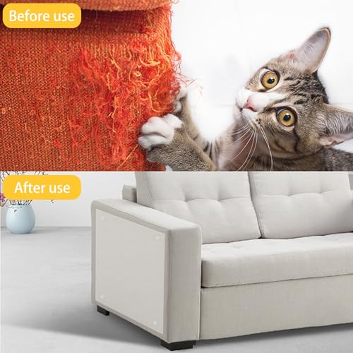 Cat Scratch Furniture Protector, Transparent Sticky Couch Guard C715