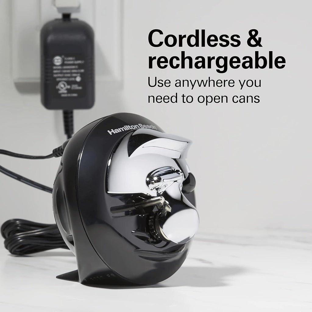 Hamilton Beach 2-in-1 Electric Automatic Can Opener, Hands-Free M333509