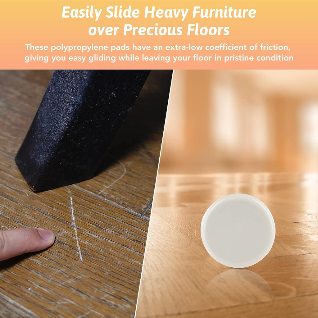 CO-Z Furniture Sliders for Carpet, Heavy-Duty, 16 Pack W274