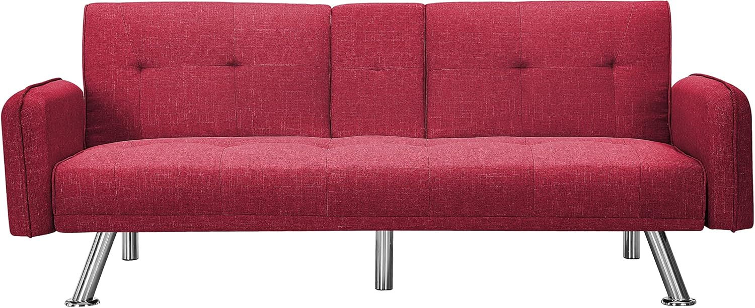 Red Sofa Bed for Living Room and Bedroom G161