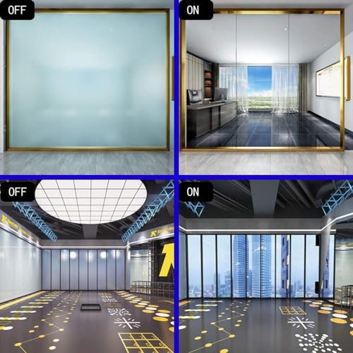 Switchable Adhesive Smart Film PDLC Electronic Tint Glass Sticker for Window H80383