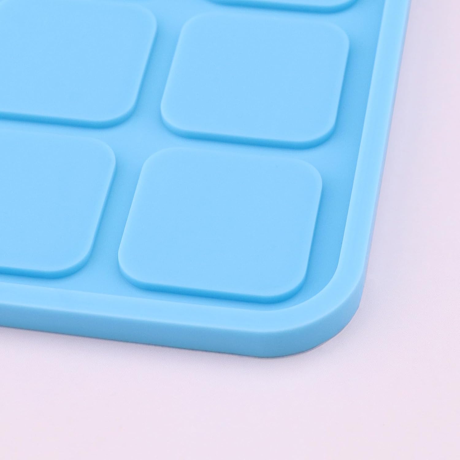 eMagTech 5Pcs Tabletop Board Game Silicone Moulds Tic Tac Toe Resin Casting DIY Blue P758109