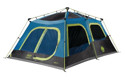 Coleman Instant Setup Camping Tent, 4/6/8/10 Person, Weatherproof with Carry Bag C810