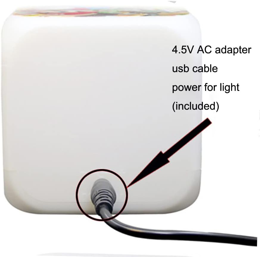 Mini LED Anime Digital Alarm Clock with Temperature for Bedroom F562032