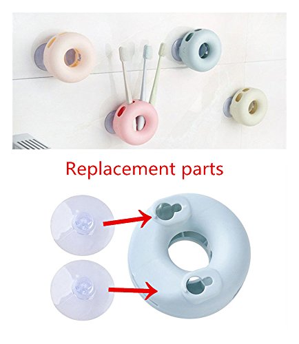 Mini Clear Plastic Suction Cups 100pcs F6196