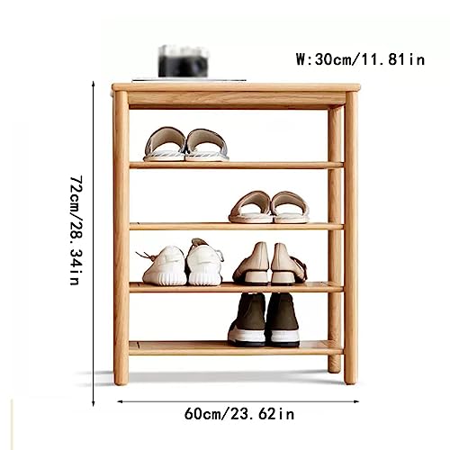 Wooden Hallway Storage Bench with Shoe Rack K3389