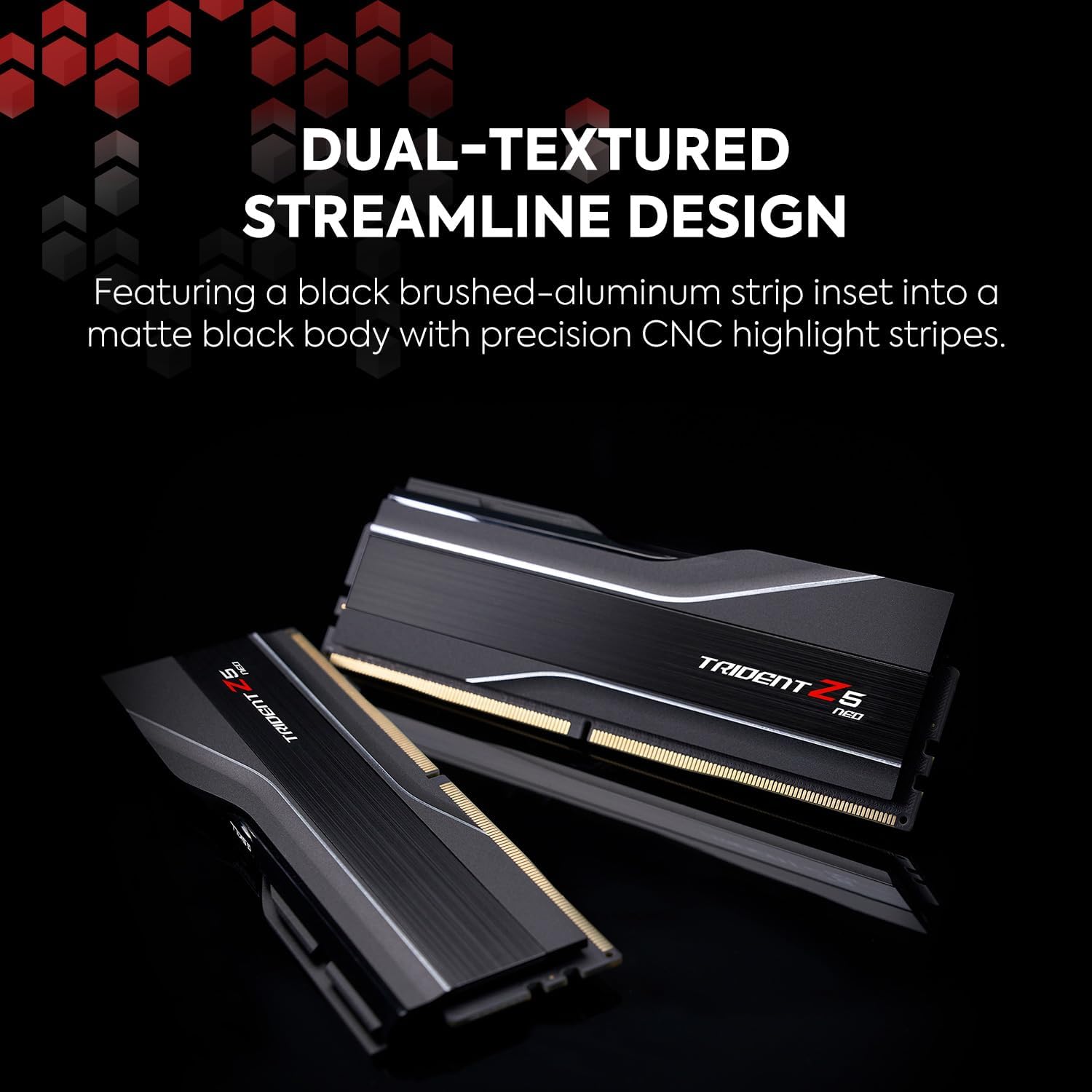G.SKILL Trident Z5 Neo DDR5 RAM 32GB (2x16GB) 6000MT/s CL36 Matte Black G9184