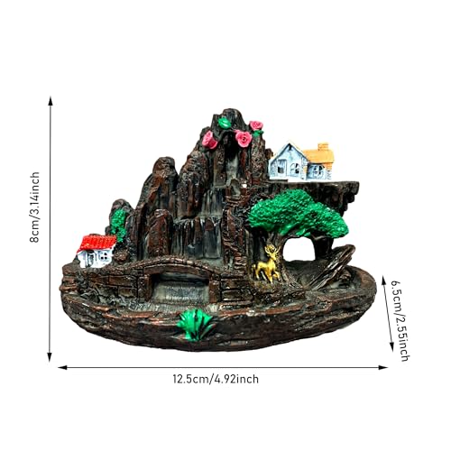 Incense Holder Resin Reflux Fairy Mountain Incense Burner L98538