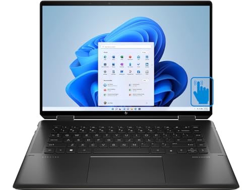 HP Spectre x360 2-in-1 Touch Laptop 16" Intel i7 16GB RAM 2TB SSD Windows 11 (Renewed) F7399