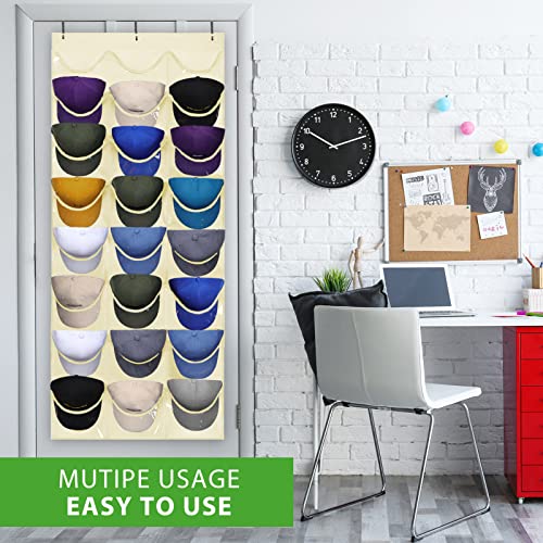 Hat Rack for Baseball Caps with 3 Hooks G3221