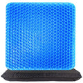 Gel Seat Cushion for Long Sitting (Thick & Extra Large) with Non-Slip Cover,Seat Cushion for Desk Chair, Chair seat Cushion,Wheelchair Seat Cushions,for Office Chair Car Seat Cushion