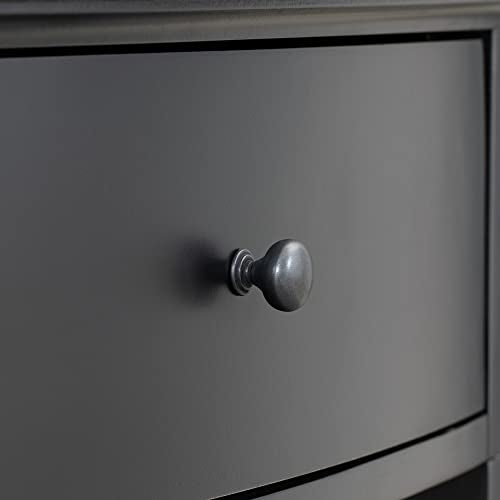 Half Moon Entryway Table with 3 Drawers and Shelf G867511
