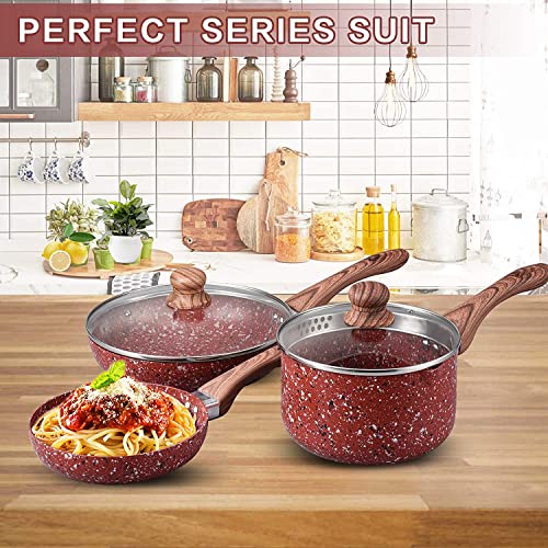 KOCH SYSTEME CS Nonstick Cookware Set 5 Piece, Induction Compatible T658