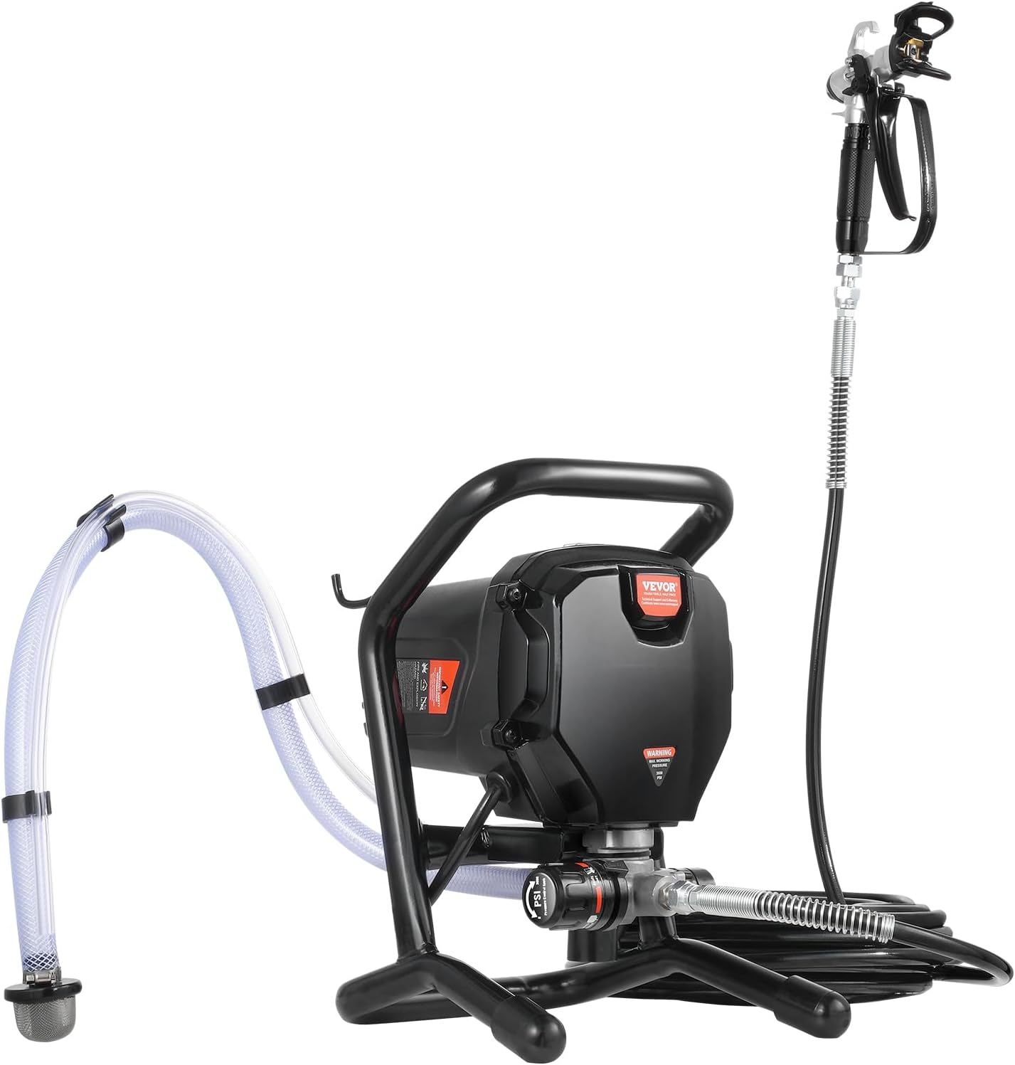 VEVOR Stand Airless Paint Sprayer 3000PSI Electric Handheld K3049