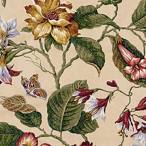 Waverly Laurel Springs Floral 3-Piece Reversible Quilt Set, King N3299