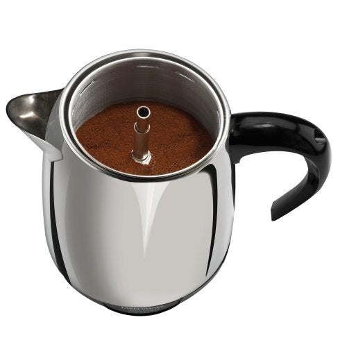 Farberware Electric Coffee Percolator, 8 Cup, Stainless Steel E791