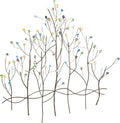 Home Decorators Collection Gemstone Forest Wall Sculpture, 32.5" Hx32 W, Bronze