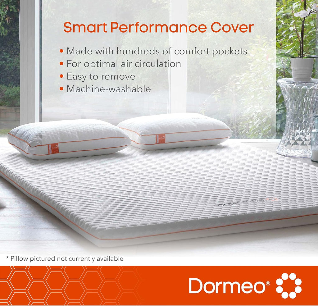 Dormeo Queen Mattress Topper with Waterproof Protector Bundle E166736