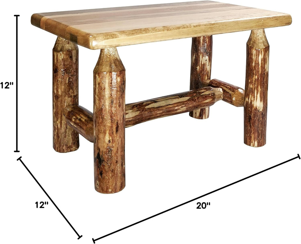 Montana Woodworks Glacier Country Collection Ottoman D3066