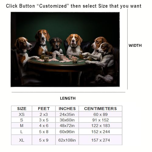 Nova Scotia Duck Tolling Retriever Dog Rug, Wild Animals Prints Area Rug, Custom Size K2188