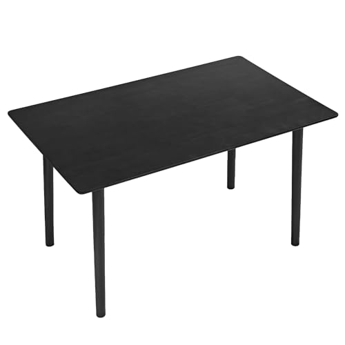 DELAVIN 29.5" Solid Wood Dining Table, Walnut E3837