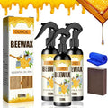 KCRPM 2024 New Natural Micro-Molecularized Beeswax Spray, Beeswax Spray Furniture Polish, Furniture Beeswax Spray, Ouhoe Beeswax Wood Polish (3pcs)
