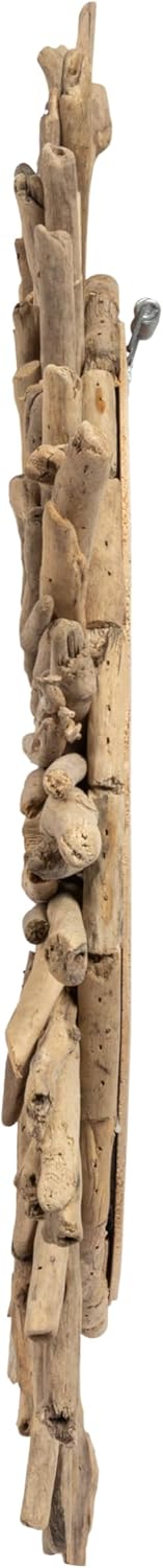Creative Co-Op Driftwood Sunburst Mirror K197909