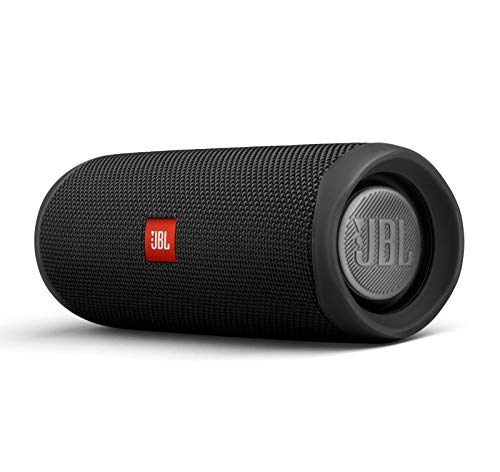 JBL Flip 5 Waterproof Portable Wireless Bluetooth Speaker with Protective Hardshell Case - Black M20350