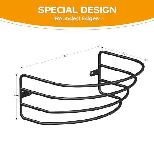 4 Pack Adhesive Hat Rack Hanger for Wall, Hat Organizer for Baseball Caps W479
