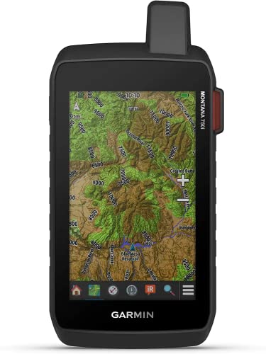 Garmin Montana 750i Rugged GPS Handheld with inReach Technology and 8-megapixel Camera V670