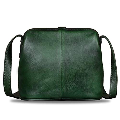 Vintage Genuine Leather Crossbody Bag for Women P4785
