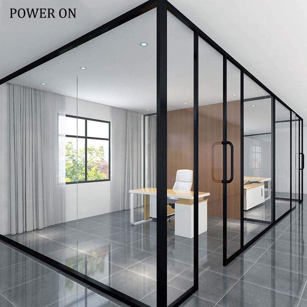 PDLC Switchable Smart Film Privacy Window Sticker 6x12in J757