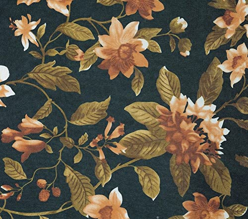 Sheer Curtains Voile Panel Retro Print Window Treatment for Living Room, 50x72 inch K213
