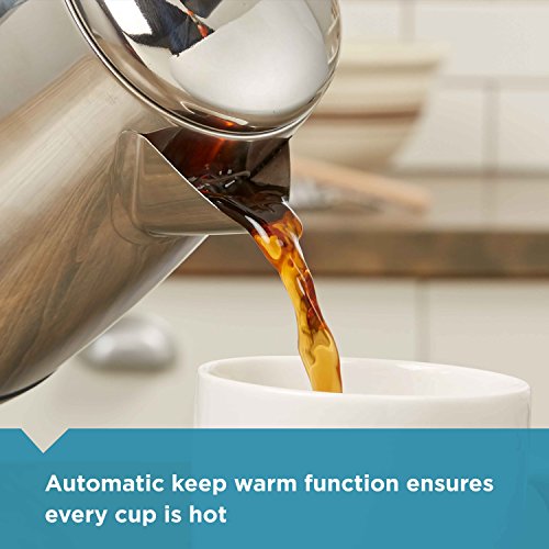 Farberware Electric Coffee Percolator, 8 Cup, Stainless Steel E791
