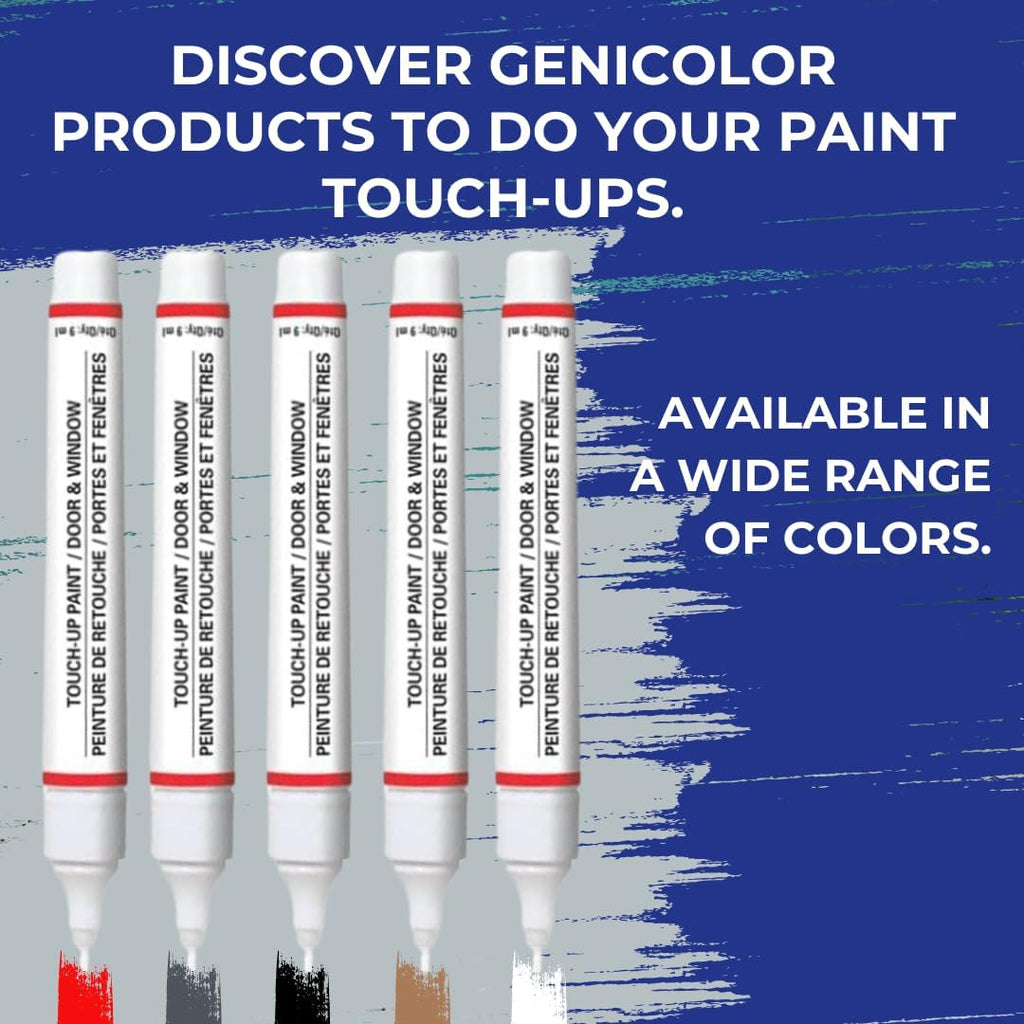 Touch-up Paint Pen White for PVC Metal Aluminum Doors Windows O2667