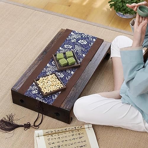 Japanese Coffee Table Retro Tatami Low Table 70x35x11cm G78568