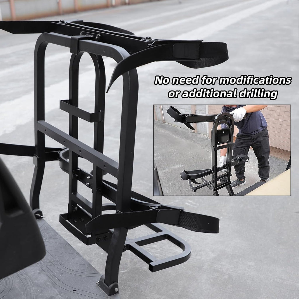 Roykaw Golf Cart Rear Seat Bag Holder Universal for EZGO Club Car Yamaha J978038