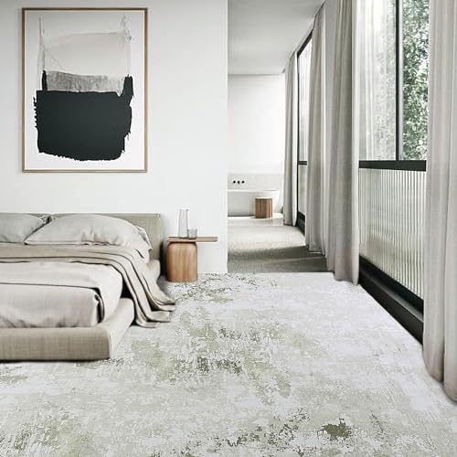 HOMBYS 10x14 ft Modern Area Rug for Living Room Bedroom, Non-Slip, Machine Washable M367411