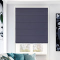 CHICOLOGY Roman Shades for Windows, Roman Window Shades, Roman Shades, Blackout Shades, Window Treatments, Window Shades for Home, Window Shade, 33" W X 64" H, Del Mar Moon Shell (Blackout)