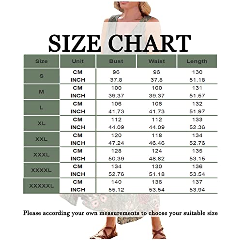 Casual Cotton Linen Sundress for Women with Pockets C94565