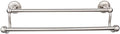 Edwardian 26.5" Wall Mounted Towel Bar Finish: Brushed Satin Nickel