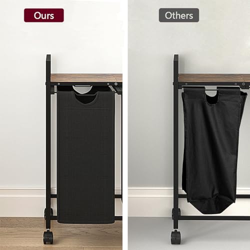 Laundry Sorter Cart with Wheels, 3 Removable Bags T56070
