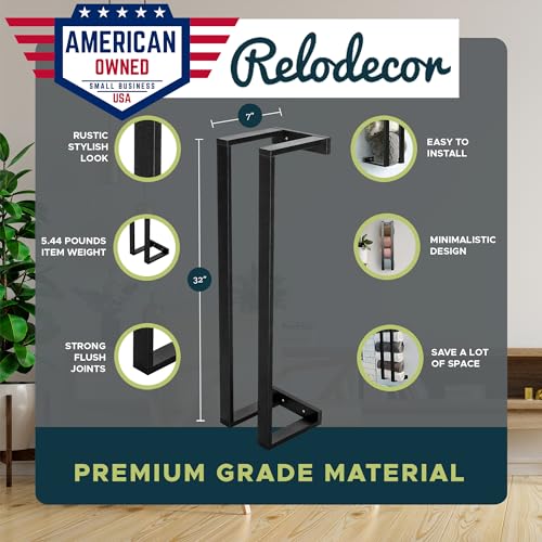 RELODECOR Blanket Wall Rack (White) for Bedroom and Living Room P2540