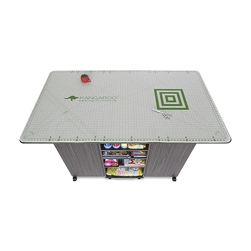 Arrow Sewing Kookaburra Cutting Table K3451, Ash White Finish A6207
